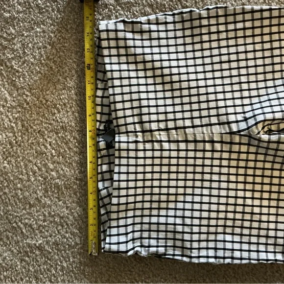 Adrianna Papell Black and White Plaid Pants - Picture 4 of 5